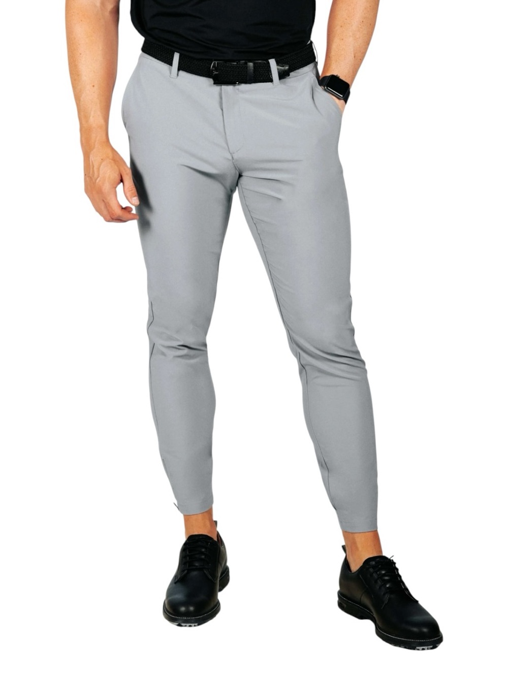 Primo‎ Golf Jogger Light Grey Stretch Golfing Pants Men’s 38 Tall